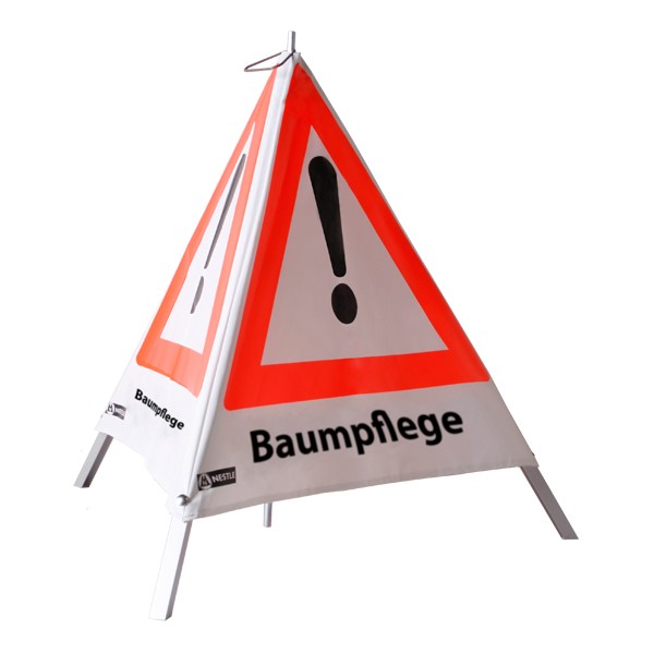 Warnpyramide Baumpflege