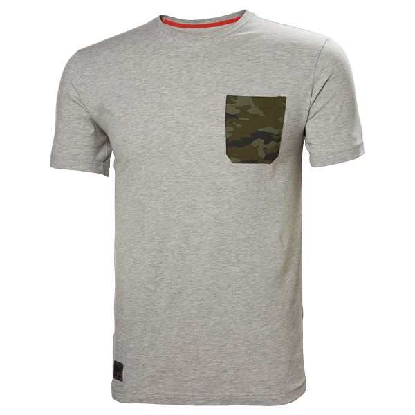 Helly Hansen Kensington T-Shirt, Grau-Melange-Camo