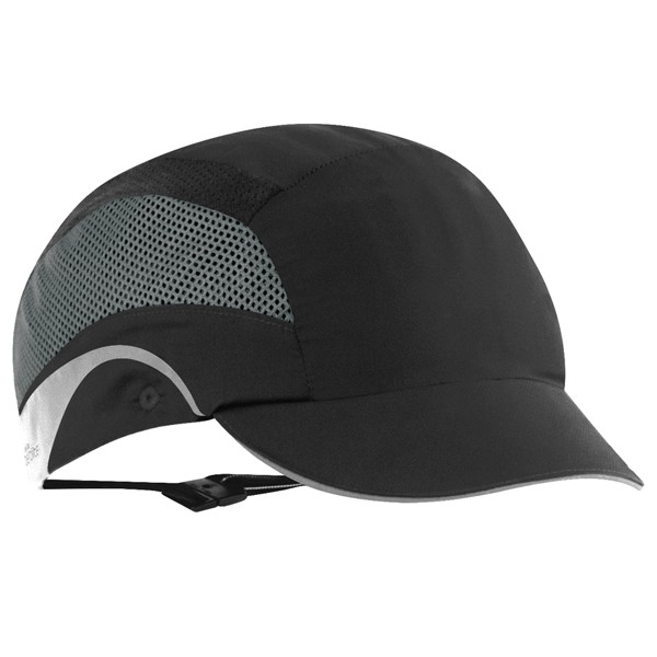 JSP HardCap Aerolite® Anstoßkappe - kurzer Schirm,EN812 - schwarz