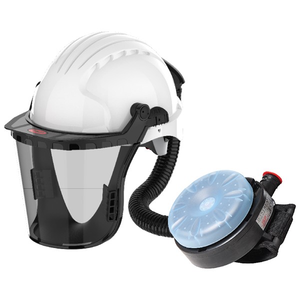 JSP Jetstream®, inkl. EVO®5 Schutzhelm - PSL-Staubfilter - weiß