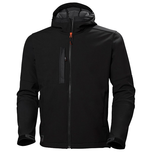 Helly Hansen Kensington Softshell Jacke mit Kapuze, Schwarz