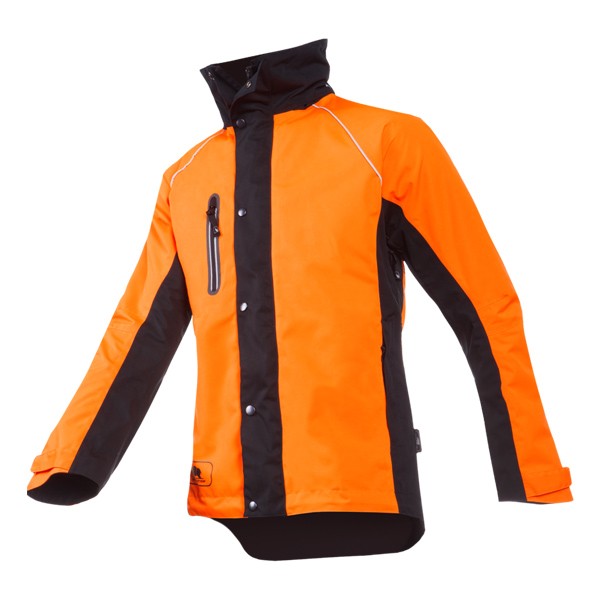 SIP Keiu Regenjacke, EN343, orange-schwarz