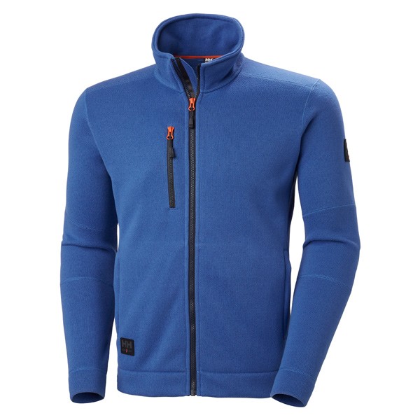 Helly Hansen Kensington Knit Fleecejacke - Stone Blue