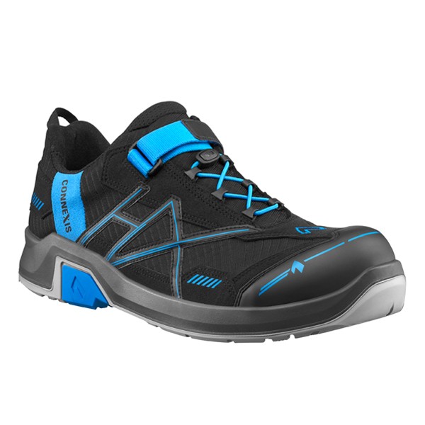 Haix CONNEXIS Safety T S1 low Sicherheitsschuh black-blue