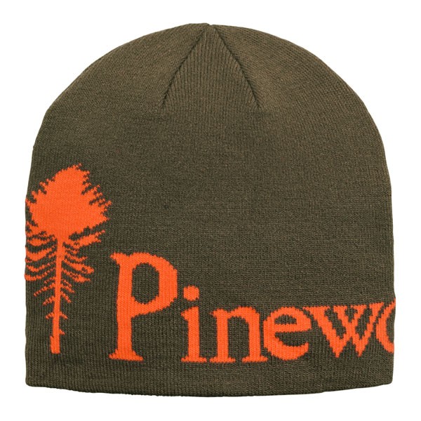 Pinewood Melange Mütze Grün-Orange