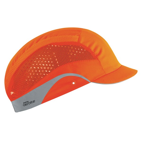 JSP HardCap Aerolite® Anstoßkappe - Mikroschirm - EN812 - High-Vis - Neonorange