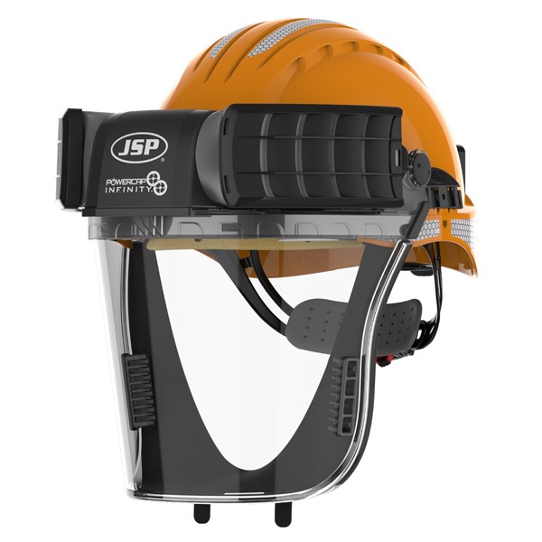 JSP Powercap® Infinity®, inkl. Helm orange, KWF-Profi