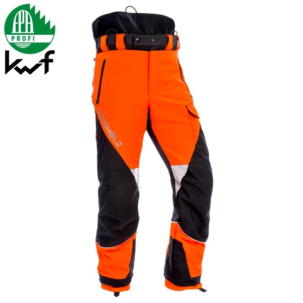 GRÜNHOLZ® Pro³® flex Schnittschutzhose - Orange-Anthrazit