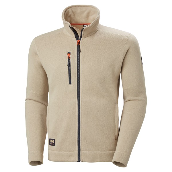 Helly Hansen Kensington Knit Fleecejacke - Sand