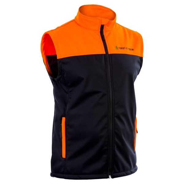 Forst-Extrem Beginner 2.0 Softshellweste - Anthrazit-Orange