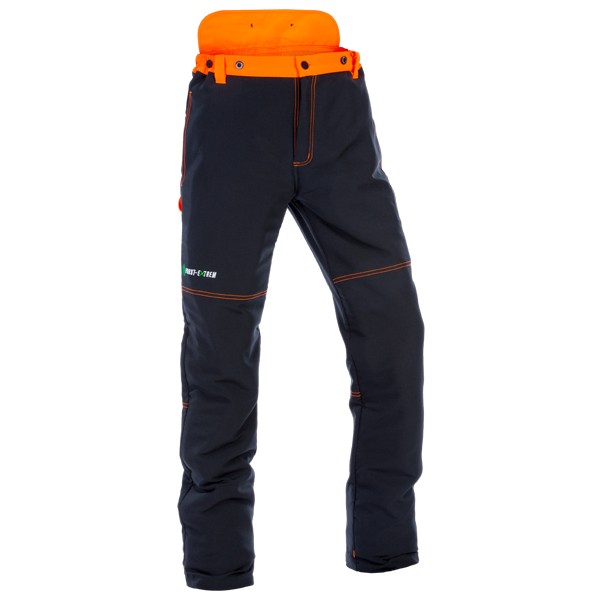 Forst-Extrem Beginner 2.0 Schnittschutzhose - Anthrazit-Orange