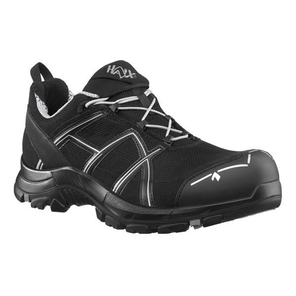 HAIX Black Eagle Safety 41.1 Low Sicherheitsschuhe schwarz-silber