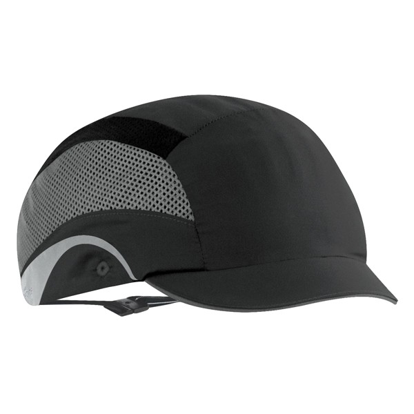 JSP HardCap Aerolite® Anstoßkappe - Mikroschirm - EN812 - schwarz