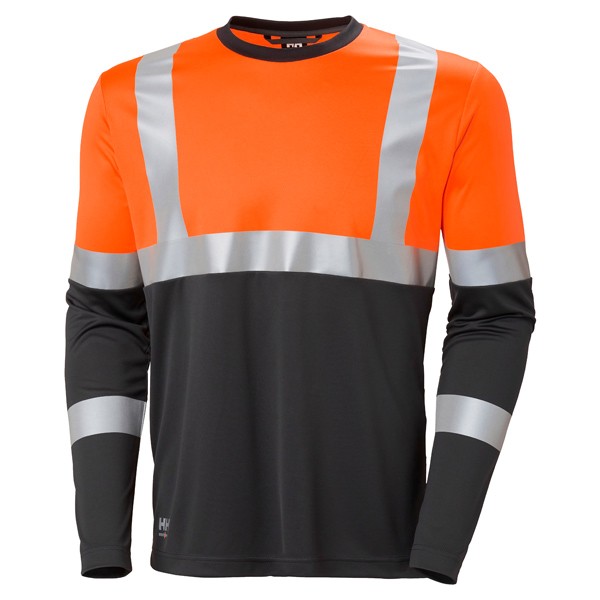 Helly Hansen Addvis Longsleeve CL1, EN20471, Leuchtorange