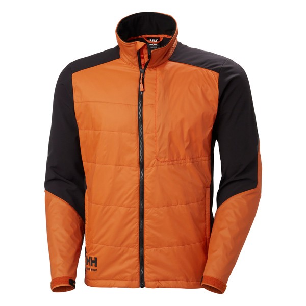 Helly Hansen Kensington Insulator Jacke - Orange-schwarz