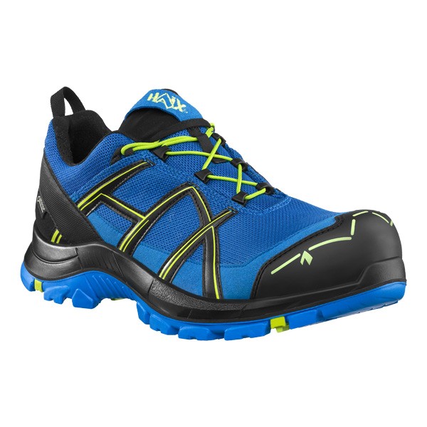 HAIX Black Eagle Safety 40.1 Low Sicherheitsschuhe blau-citrus