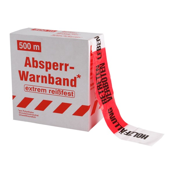 Folien-Warnband 500m