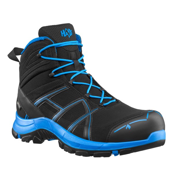 HAIX Black Eagle Safety 40.1 Mid Sicherheitsschuh schwarz-blau